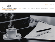Tablet Screenshot of dreamsdesigners.com